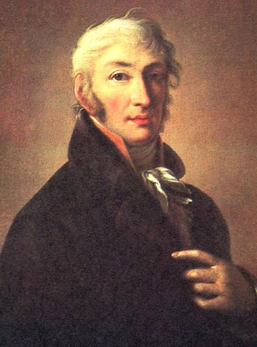 Джованни Баттиста Дамон-Ортолани. Портрет Н.М. Карамзина. 1805. ГМИИ им. А.С. Пушкина