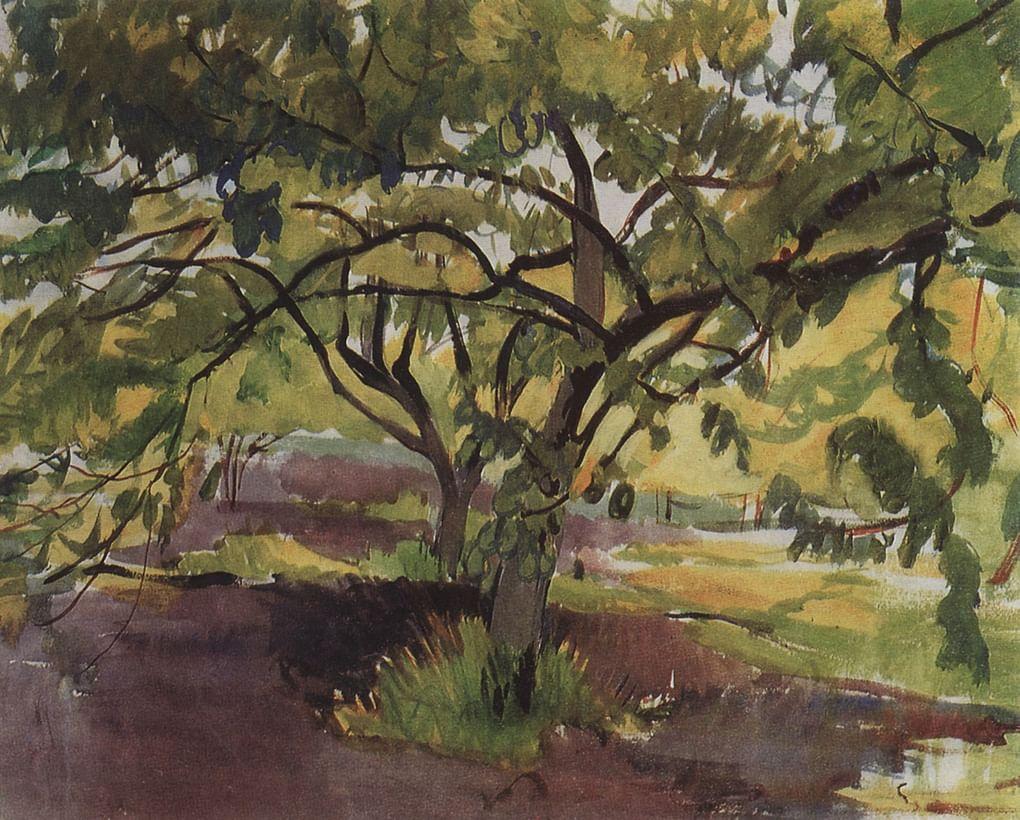 Зинаида Серебрякова. Фруктовый сад. 1908-1909. ГРМ