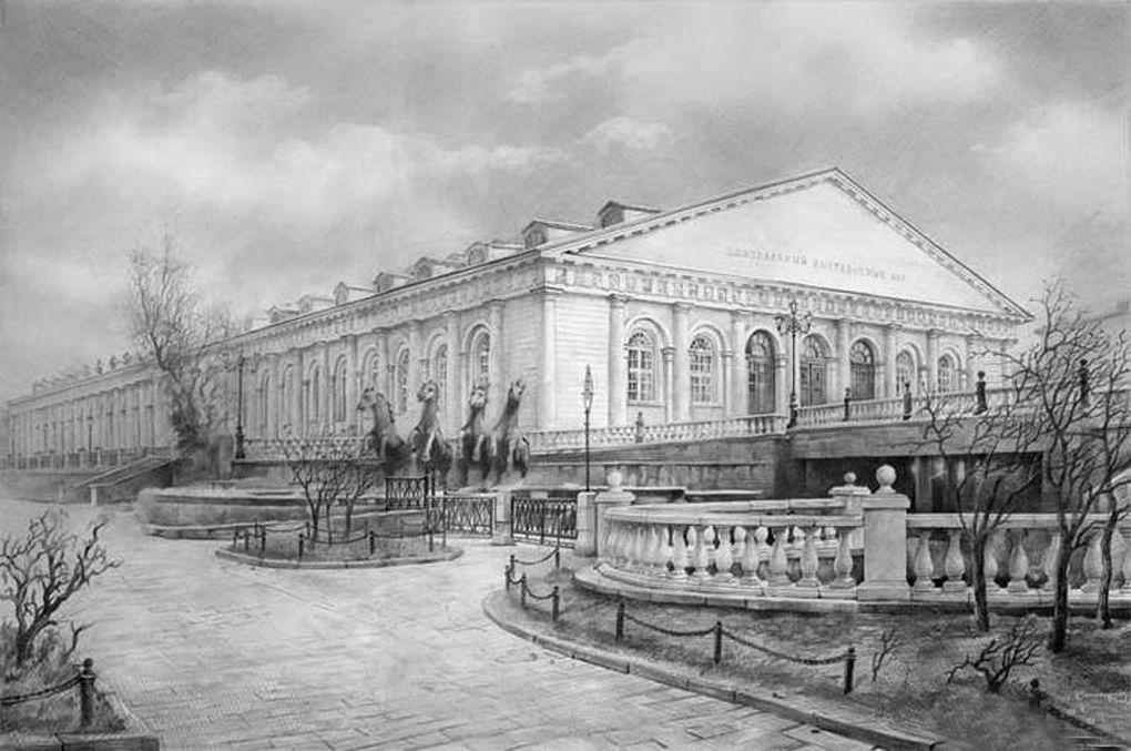 Денис Чернов. Московский Манеж. 2012. Частное собрание