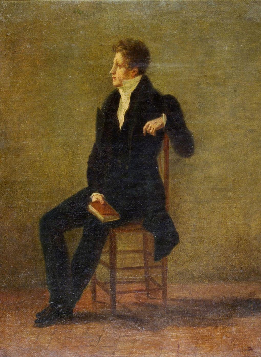 Неизвестный художник. Дмитрий Веневитинов. XIX в. Всероссийский музей А.С. Пушкина