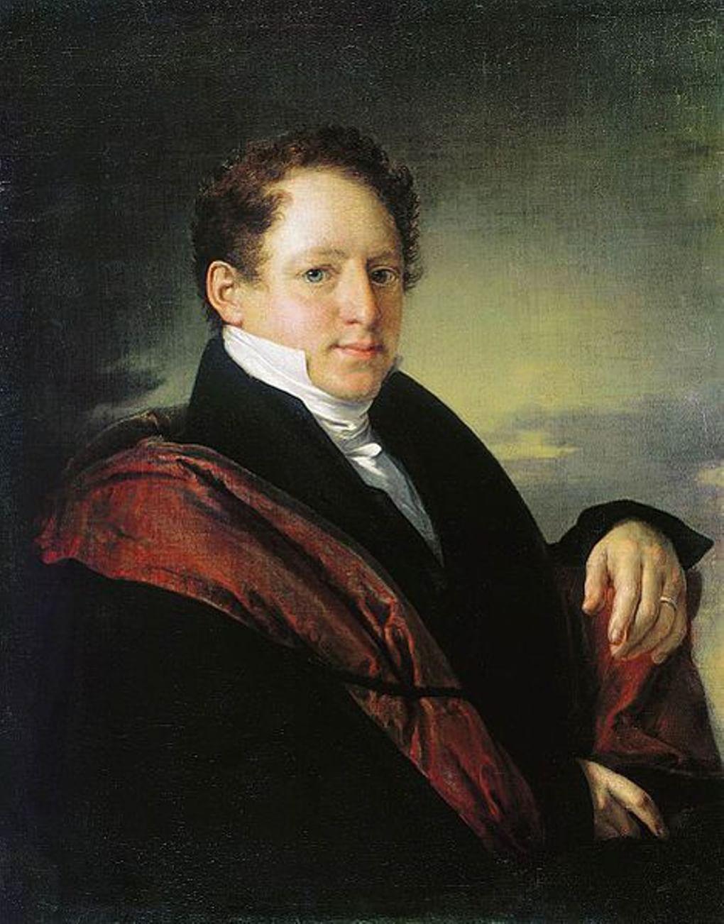 Василий Тропинин. Степан Нечаев. 1820-1830-е. Рязанский художественный музей