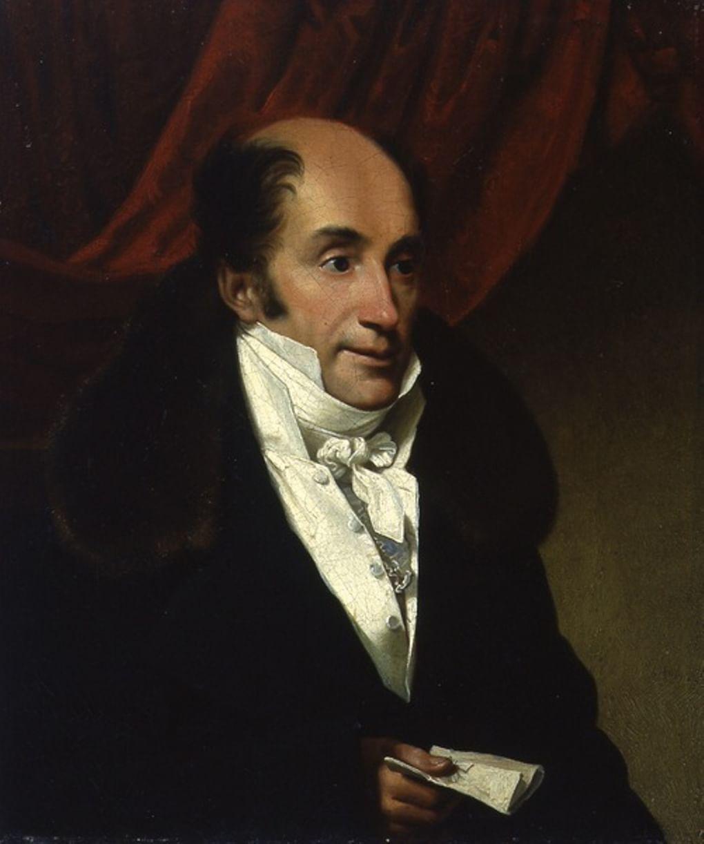 Орест Кипренский. Петр Шаликов. 1816-1819. Приморская государственная картинная галерея