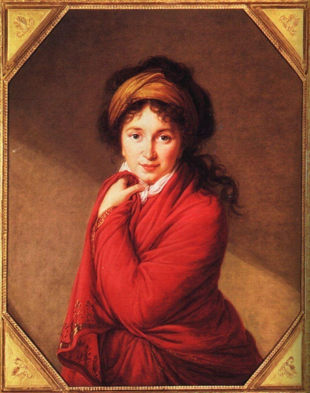 Э. Виже-Лебрен. Портрет Варвары Николаевны Головиной, 1797-1800.  Университет Бирмингема