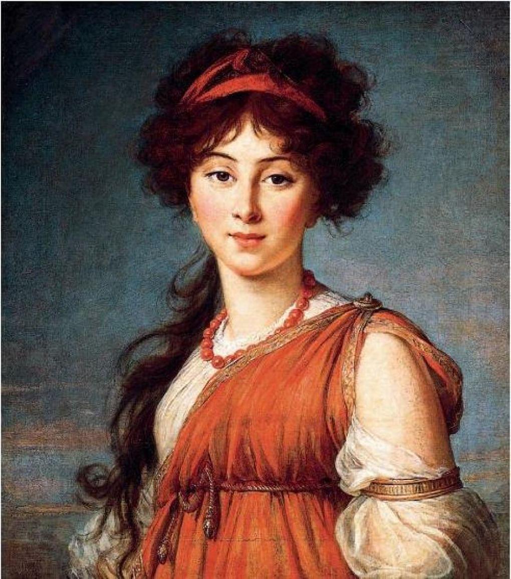 Э. Виже-Лебрен. Портрет Варвары Ивановны Нарышкиной,1800. Музей искусств, Колумбус