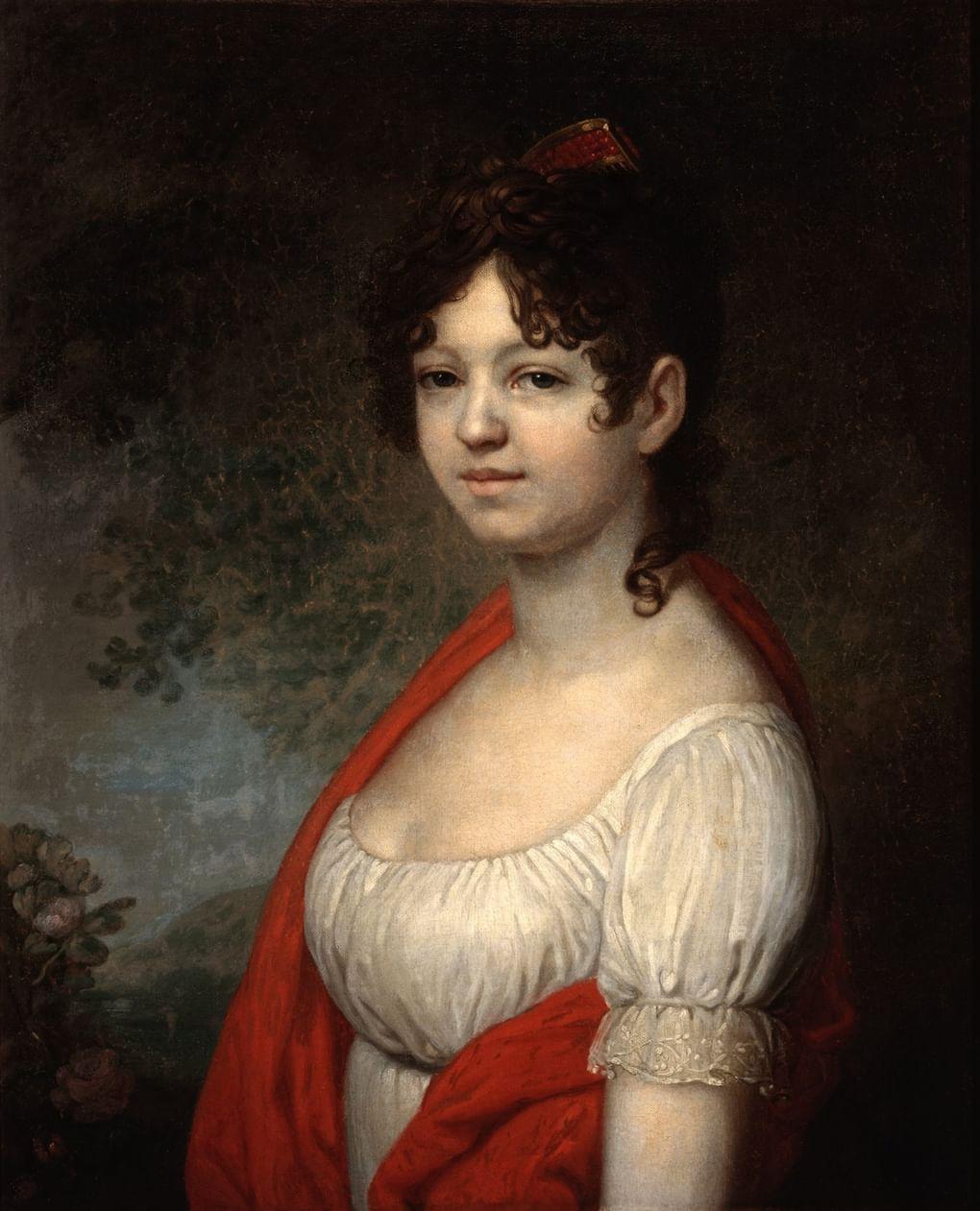 Портрет Варвары Андреевны Томиловой. Музей В.А. Тропинина, 1800-е.