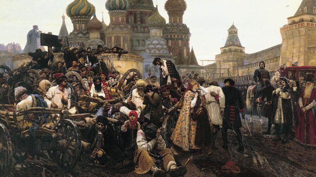 Василий Суриков. Утро стрелецкой казни. 1881. ГТГ