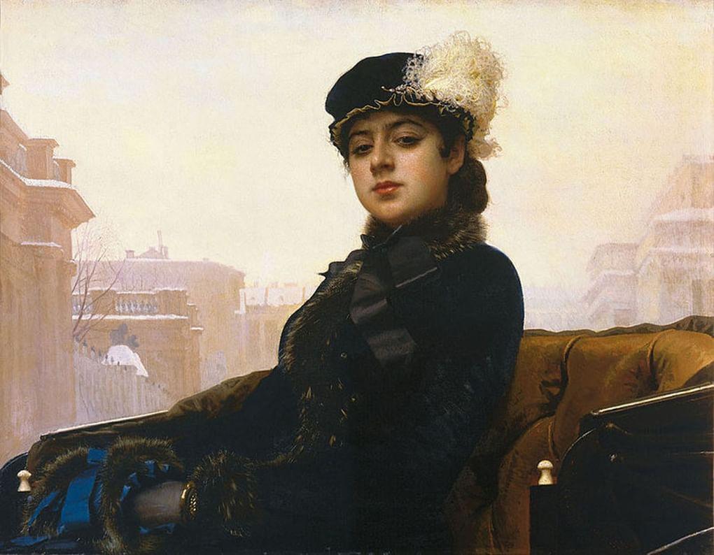 Иван Крамской. Неизвестная. 1883. ГТГ