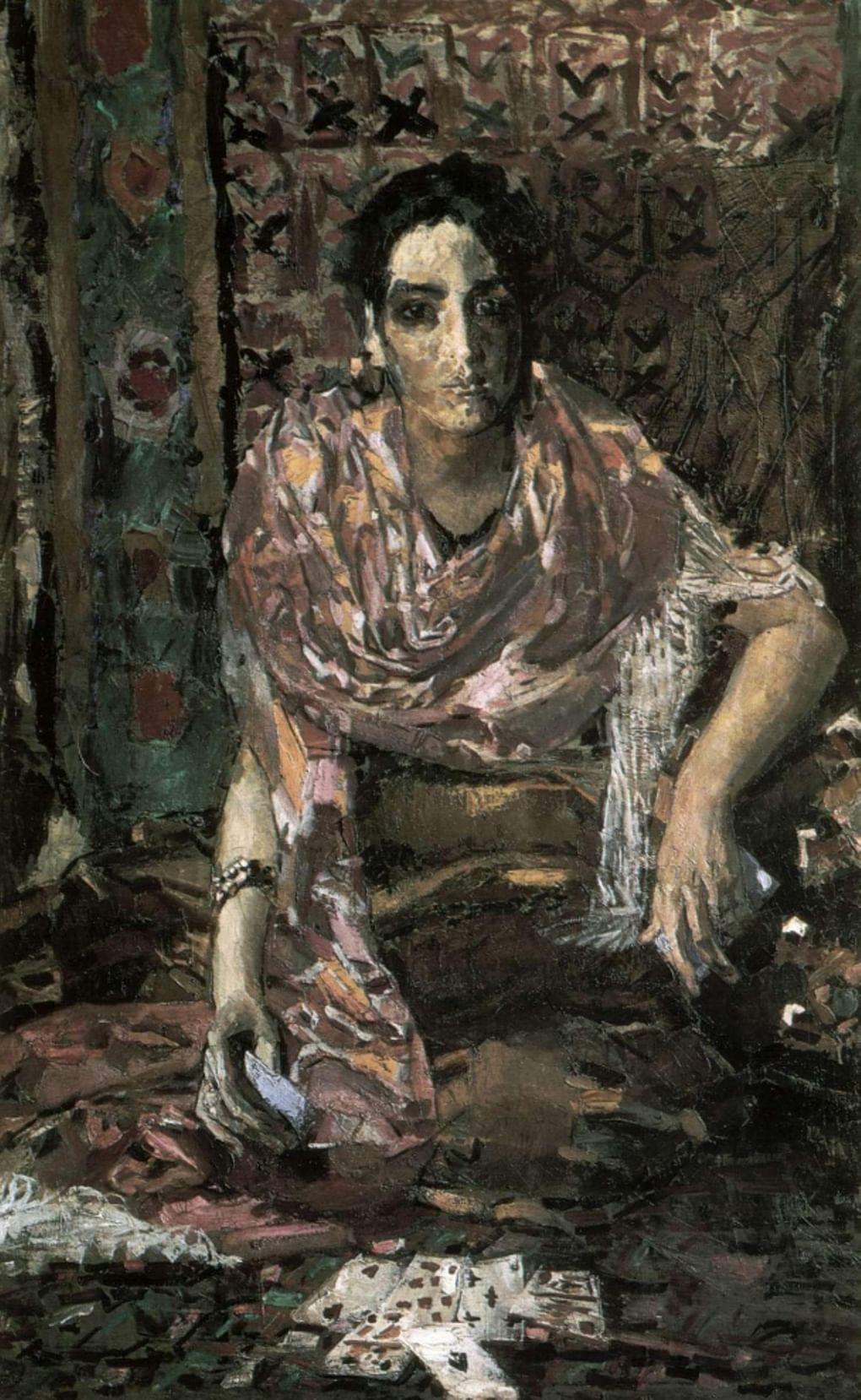 Михаил Врубель. Гадалка. 1895. ГТГ