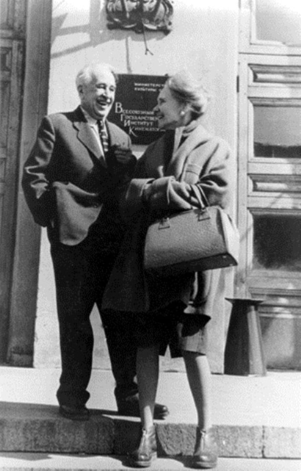 Лев Кулешов и Александра Хохлова. Фотография: www.proficinema.ru