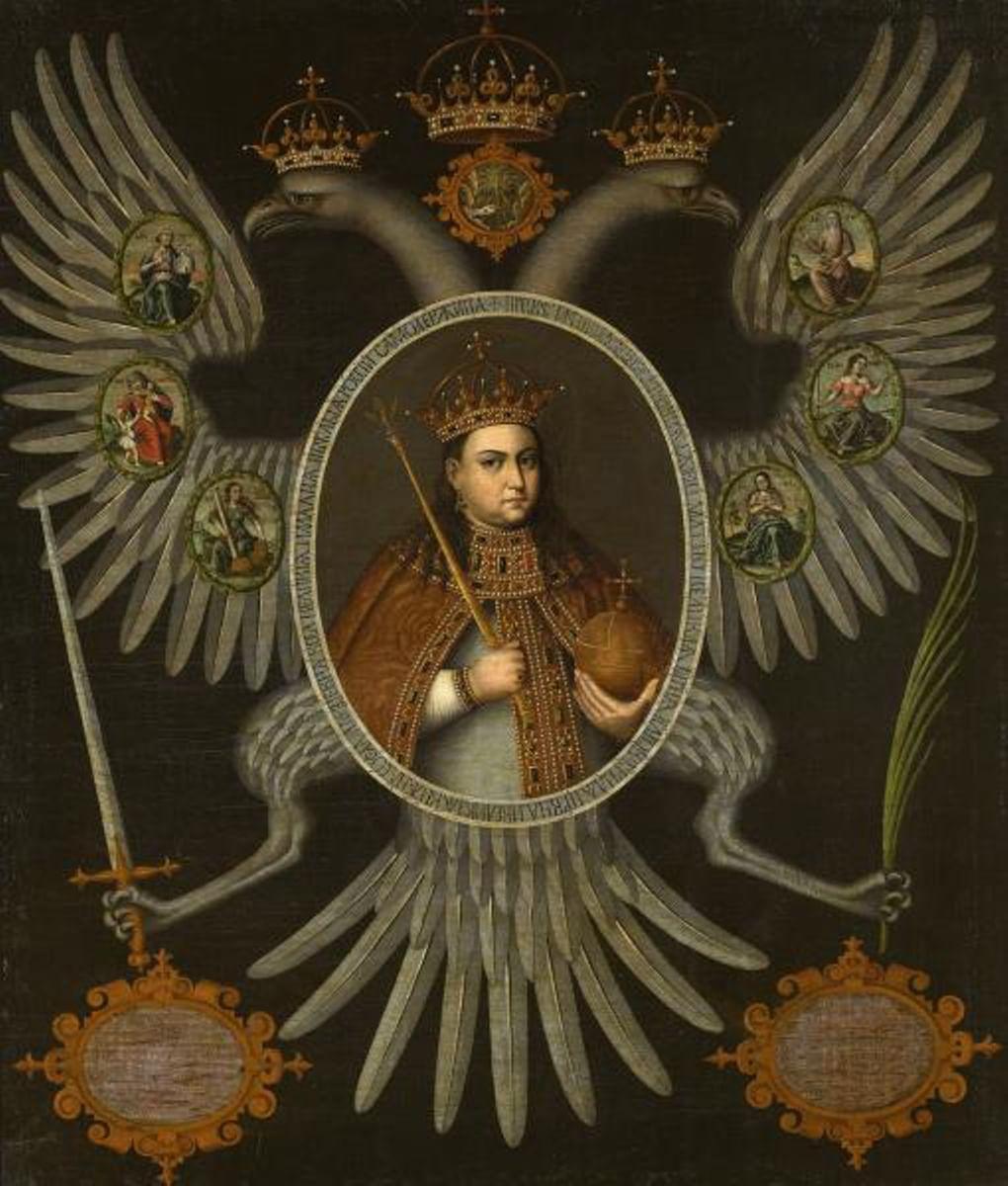 Неизвестный художник. Портрет царевны Софьи (1700, ГРМ)