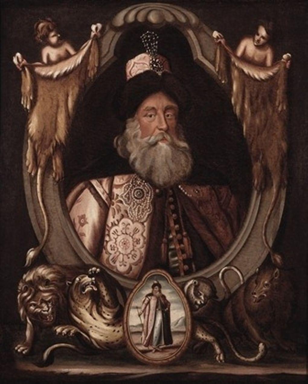 Густав Шмидт. Портрет Петра Потемкина. Muscarelle Museum of Art, Уильямсберг, штат Вирджиния, США