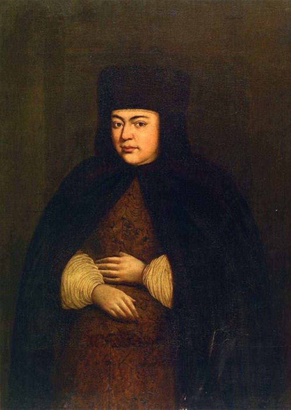 Михаил Чоглоков. Портрет царицы Натальи Нарышкиной. После 1676. Государственный Русский музей