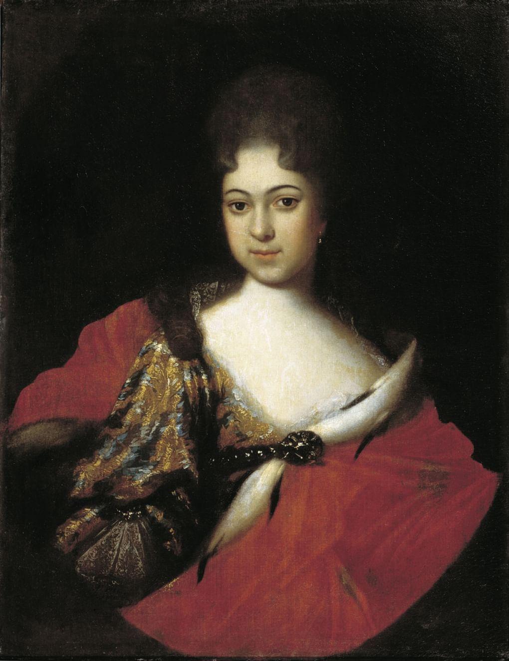 Иван Никитин. Портрет царевны Прасковьи. 1714. Государственный Русский музей
