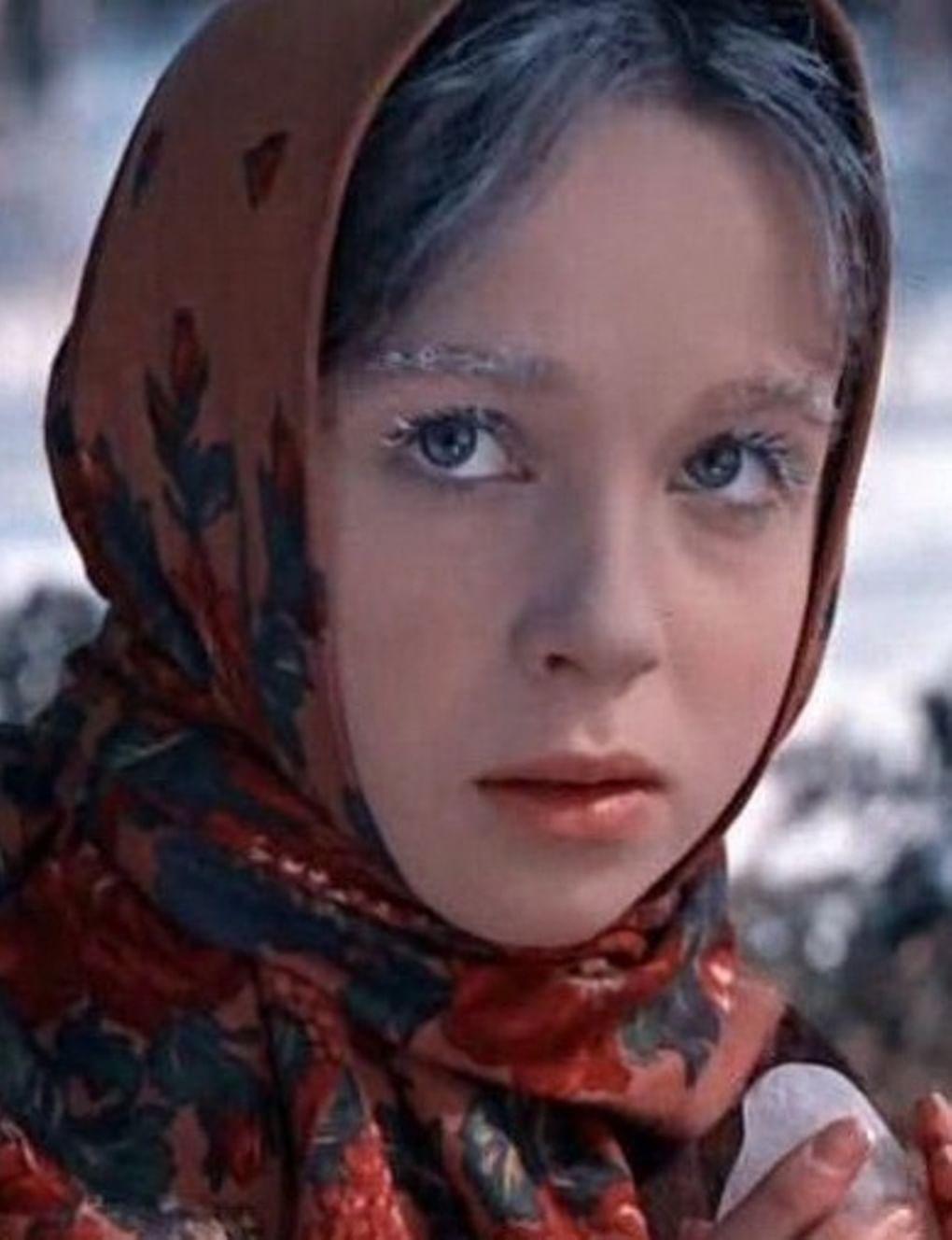 Наталья Седых в роли Настеньки в фильме-сказке «Морозко» (1964)