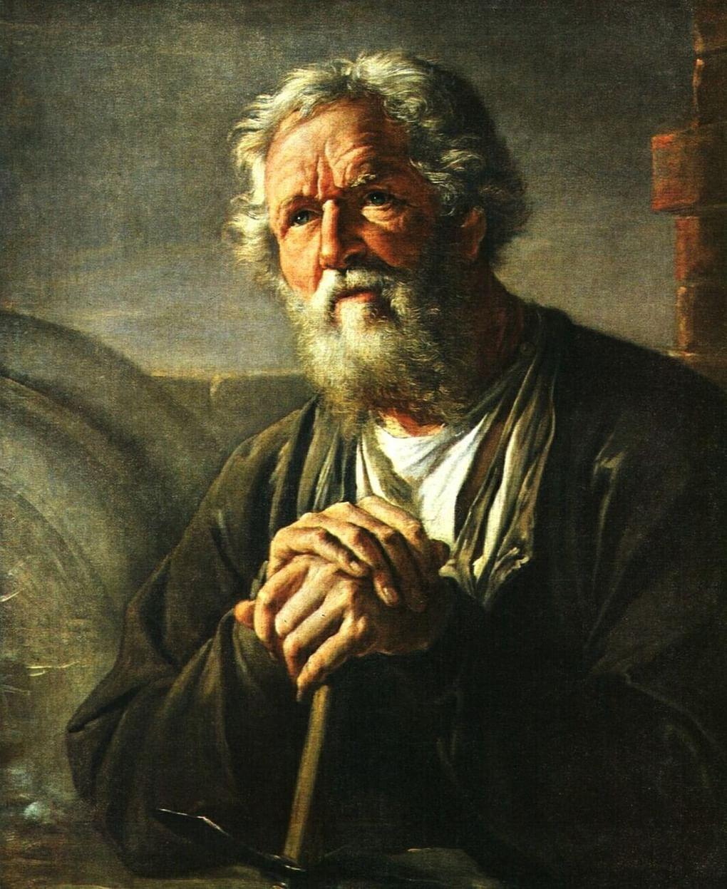 Василий Тропинин. Портрет Самсона Суханова. 1823. Музей В.А. Тропинина и московских художников его времени, Москва