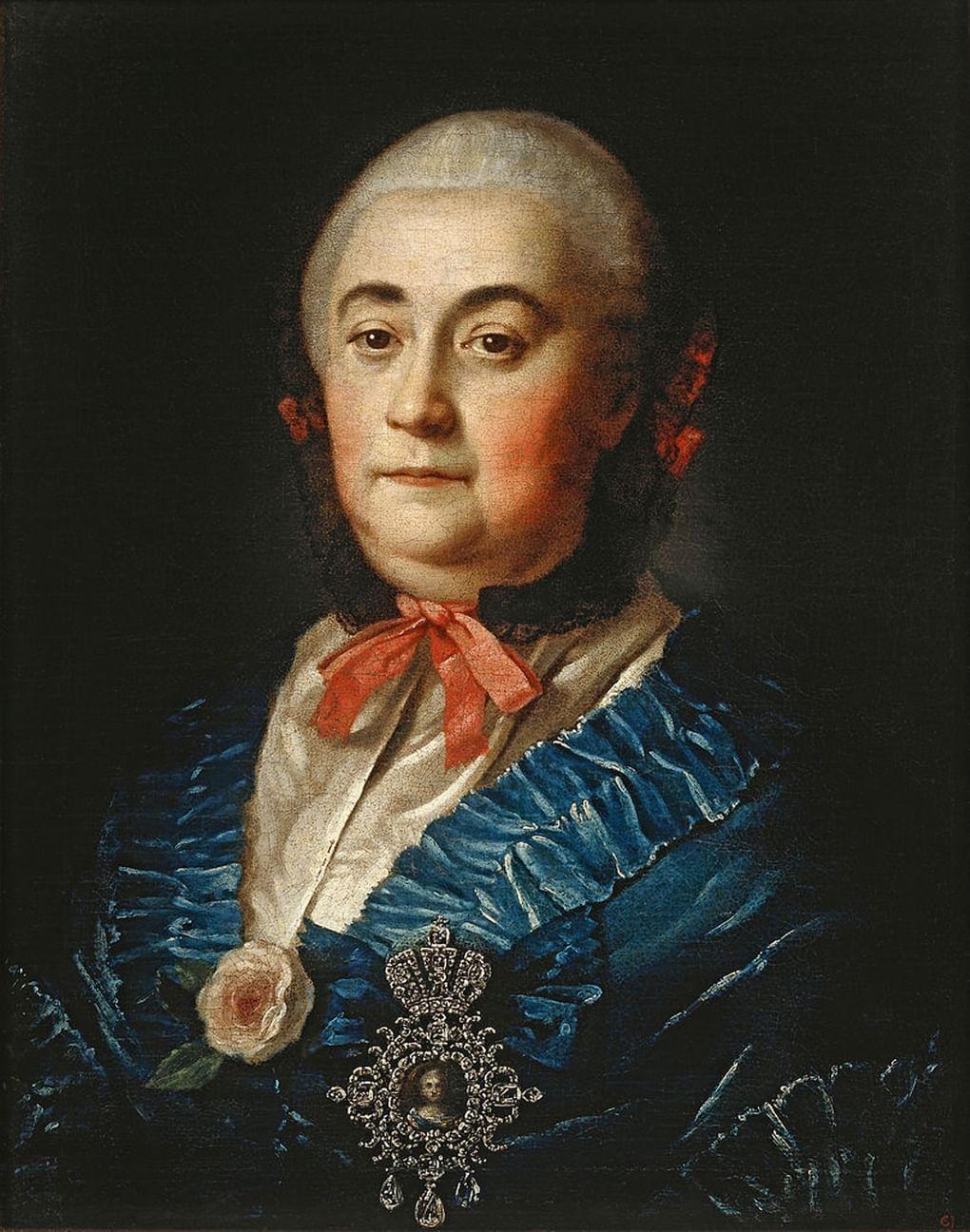 Алексей Антропов. Портрет Анастасии Измайловой. 1759. Государственная Третьяковская галерея, Москва