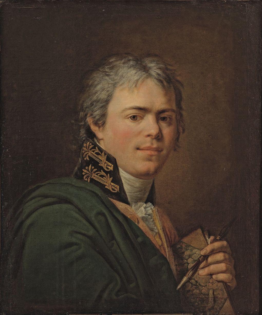 Андрей Иванов. Автопортрет. 1800. Государственная Третьяковская галерея