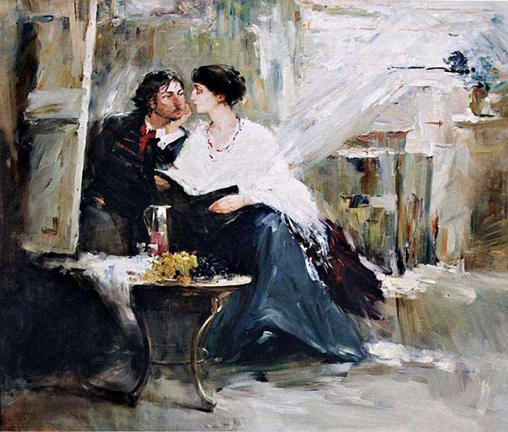 Наталия Третьякова. Ахматова и Модильяни у неоконченного портрета