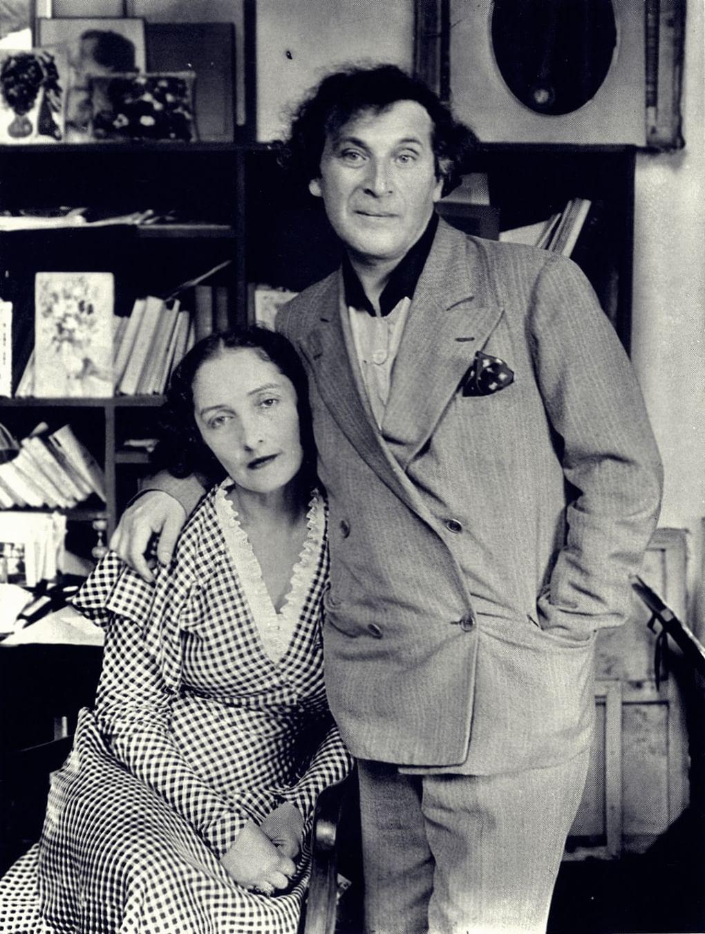 Марк и Белла Шагал. Париж. 1929. Фотография: orloffmagazine.com