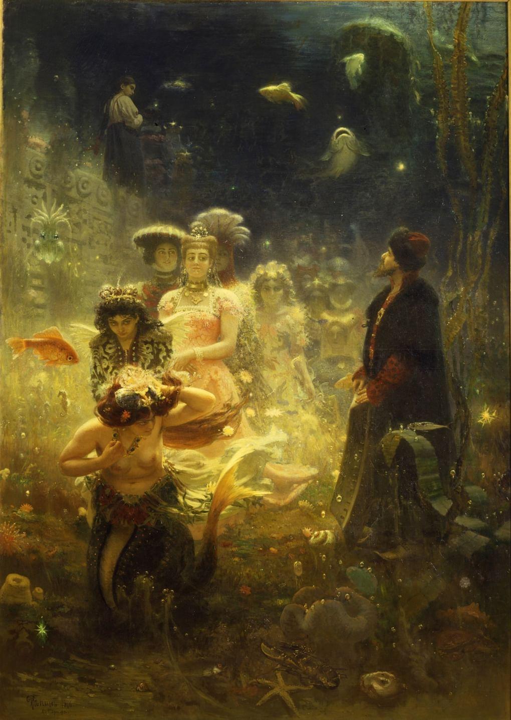Илья Репин. Садко. 1876. Государственный Русский музей