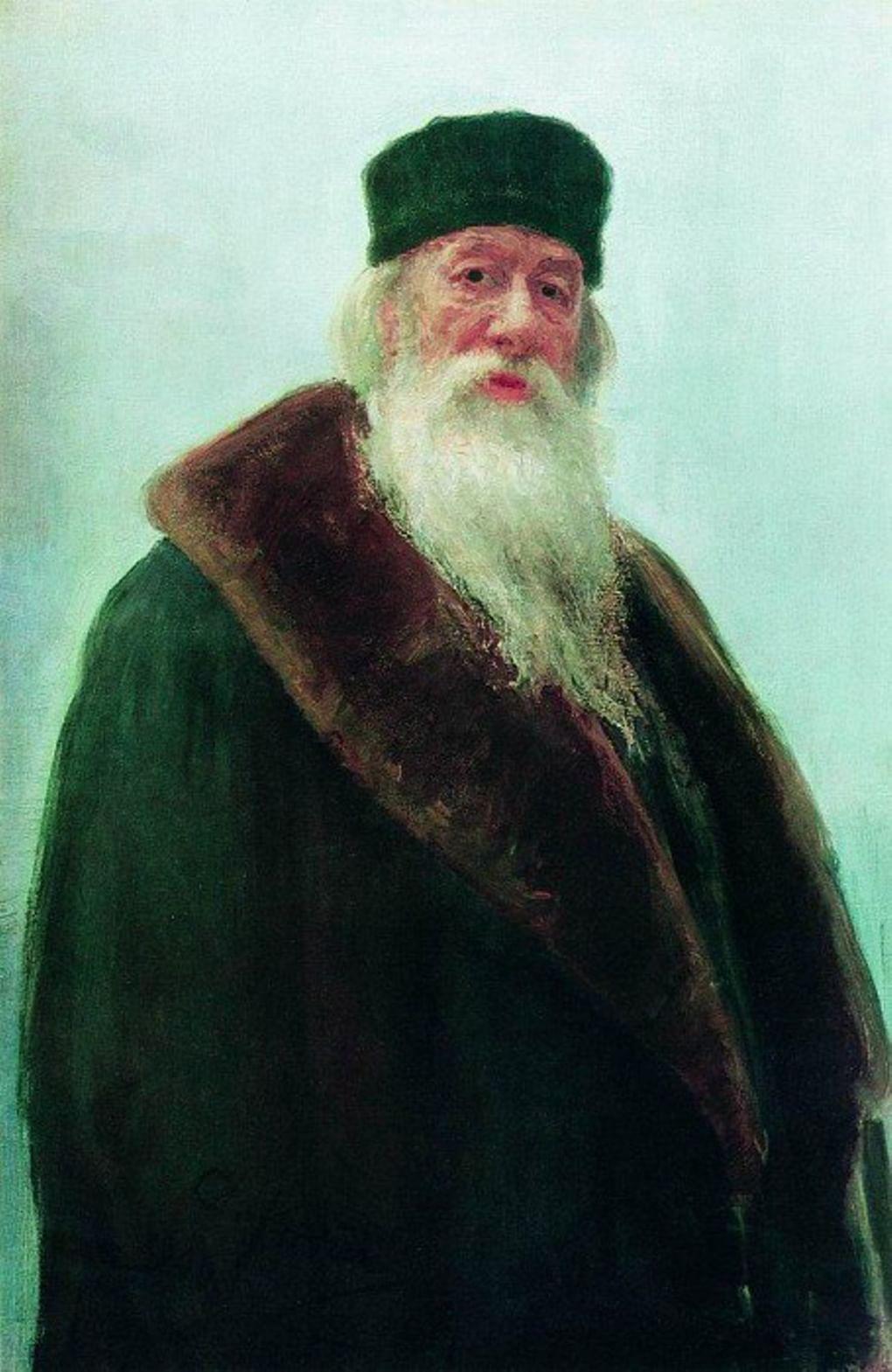 Илья Репин. Портрет Владимира Стасова. 1900. Государственный Русский музей