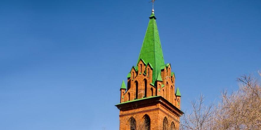 Основное изображение обзора объекта "Храм Гавриила Архангела в монастыре Гавриила Архангела в Благовещенске Амурской области"