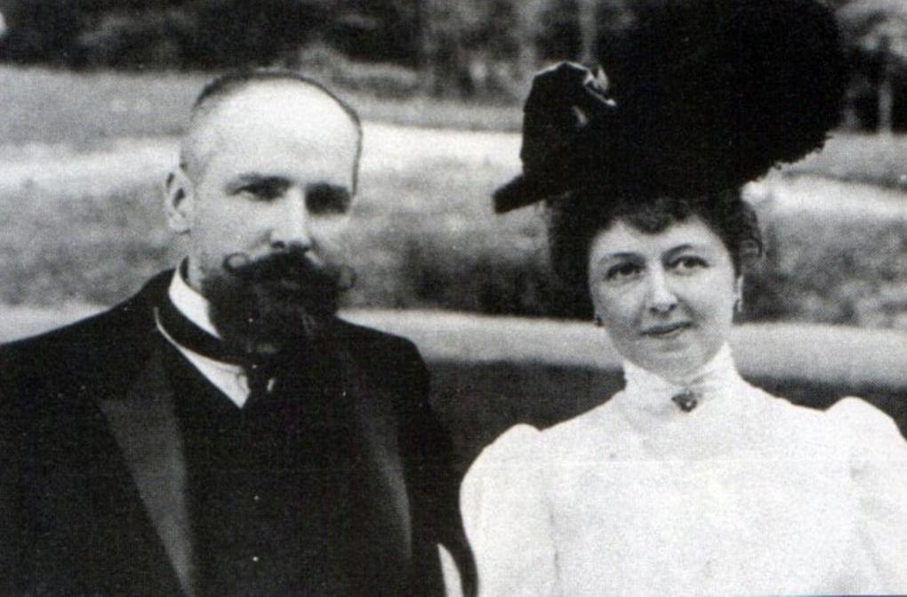 Пётр Столыпин с супругой Ольгой. Фотография: geni.com