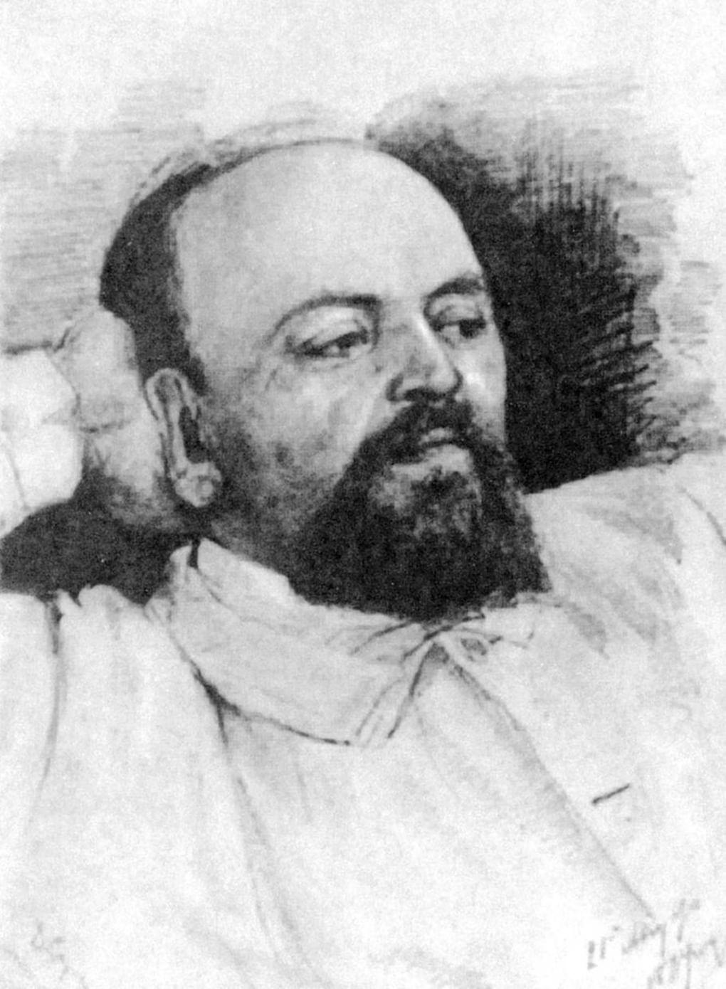 Валентин Серов. Портрет Саввы Мамонтова. 1879. Государственный Русский музей