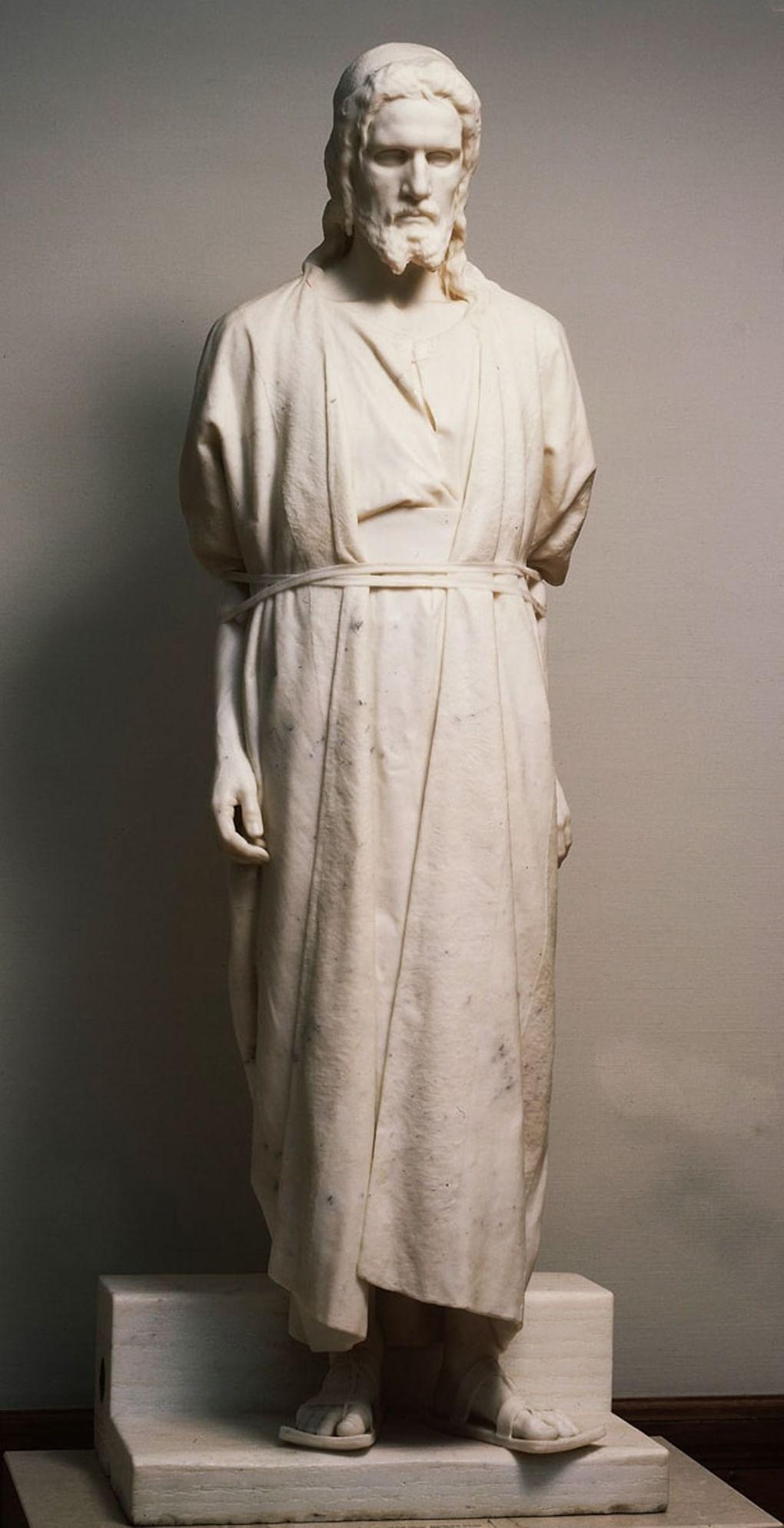 Марк Антокольский. Статуя Христос перед судом народа. 1874. Фотография: artchive.ru