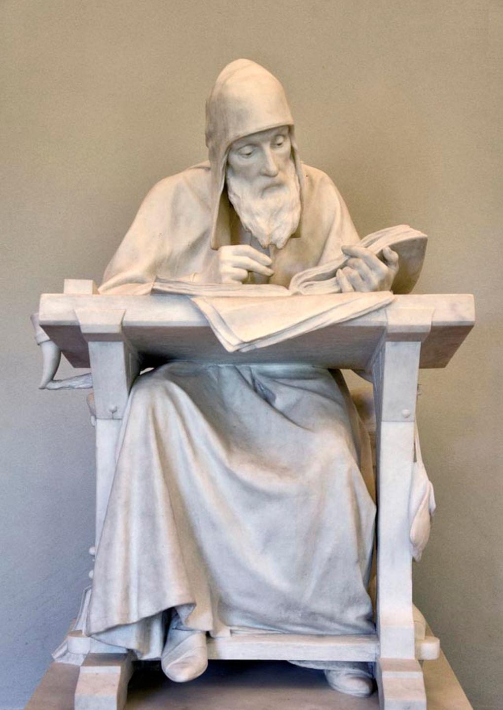 Марк Антокольский. Нестор-летописец. 1890. Фотография: spbfoto.spb.ru