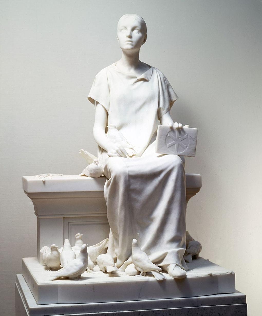 Марк Антокольский. Не от мира сего (христианская мученица). 1887. Фотография: artchive.ru