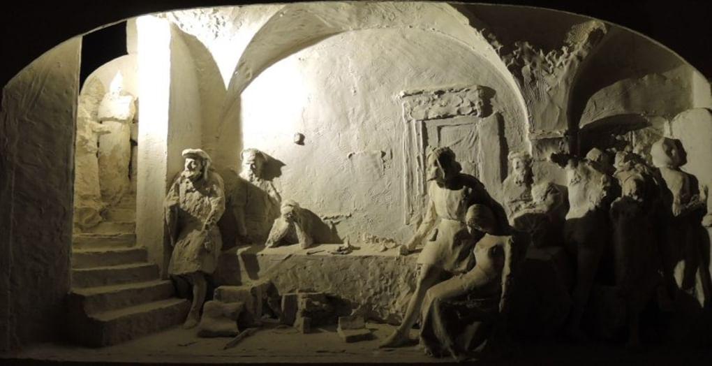 Марк Антокольский. Нападение инквизиции на евреев. 1863-1869. Фотография: museum.ru