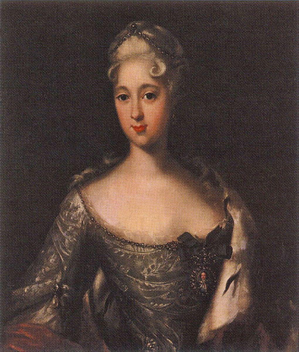 Иоганн Готфрид Таннауэр. Мария Меншикова. 1722-1723. Изображение: mmsk.ru