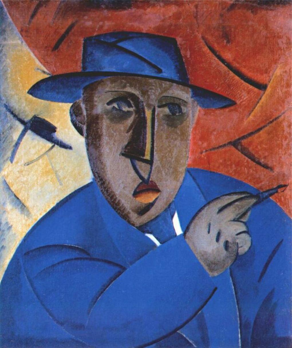 Владимир Татлин. Портрет художника. 1912. Изображение: wikiart.org