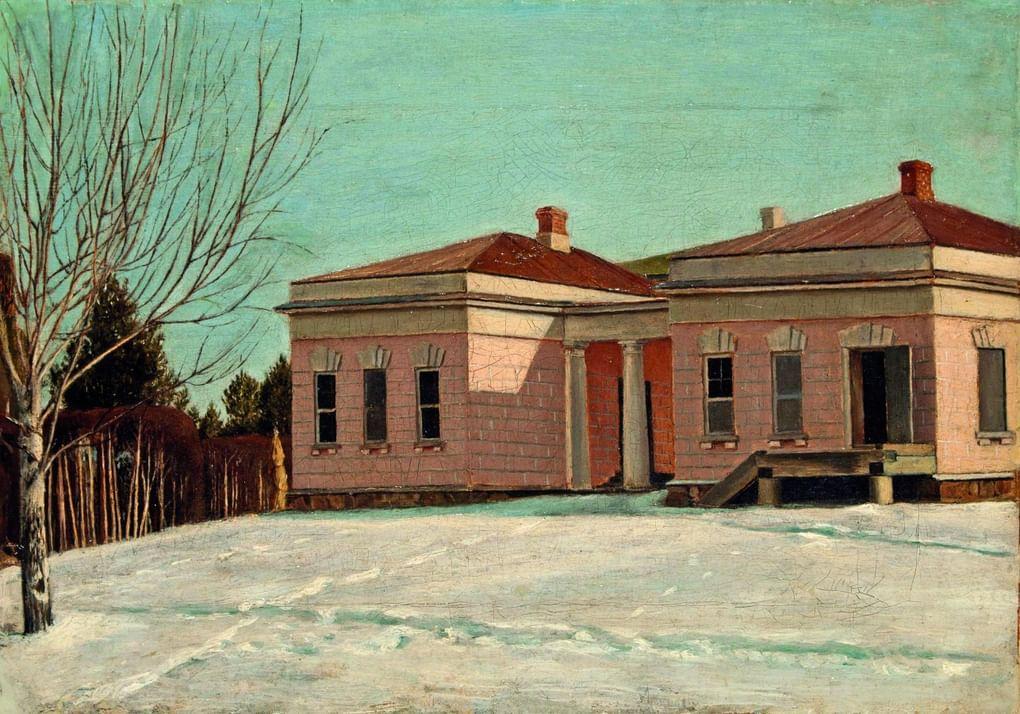 Григорий Сорока. Флигель в Островках. имении Н.Д. Милюкова. 1840-е гг.