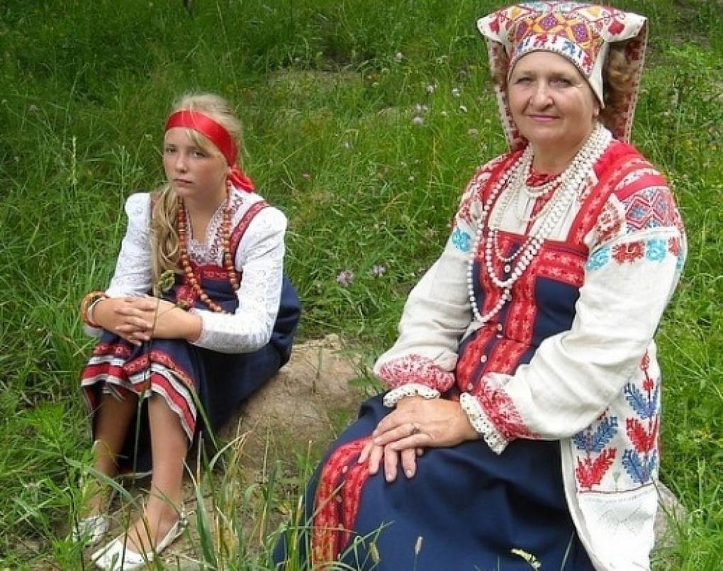 На празднике в Вистино