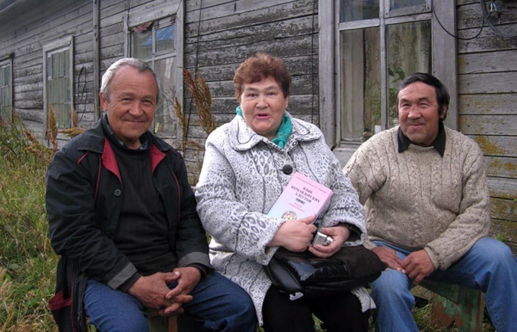 Алеуты: Дорофей, Елена и Семён Березины