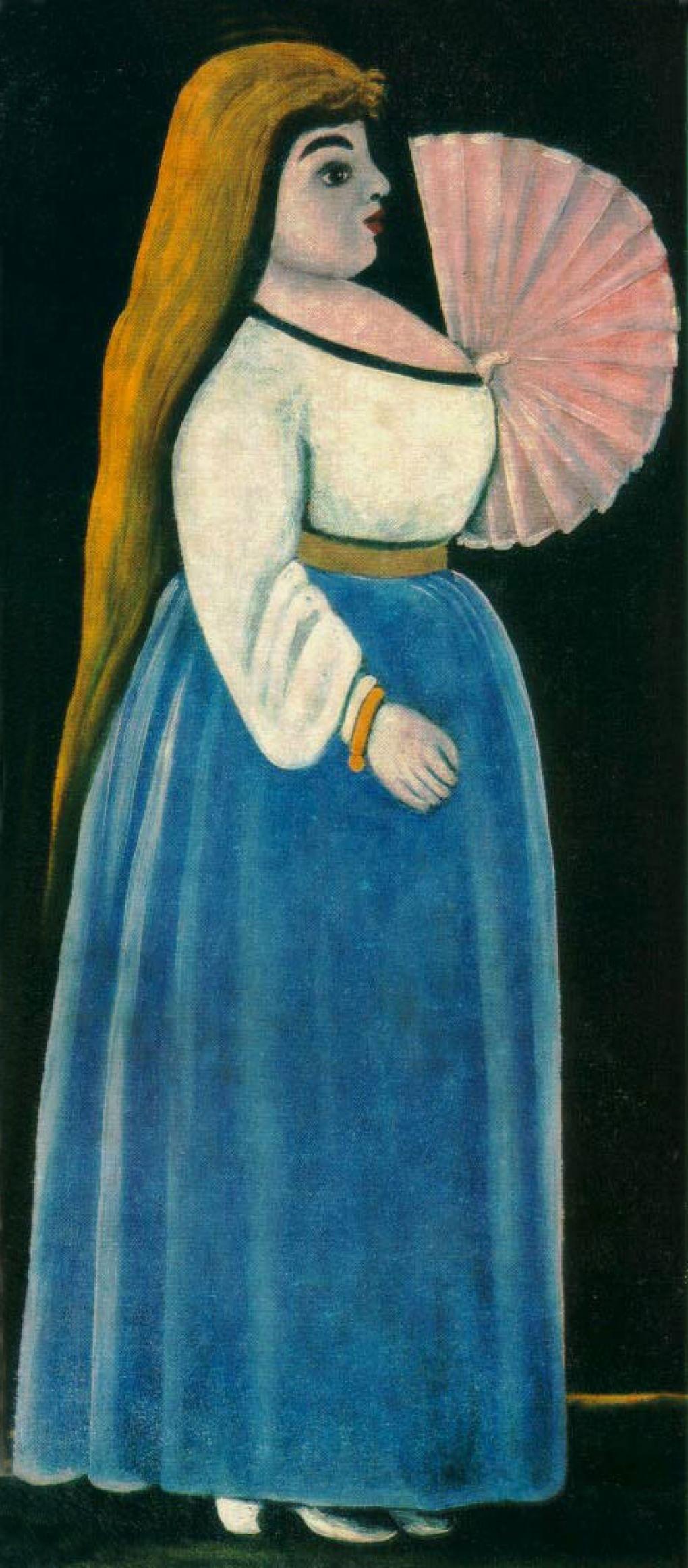 Красавица с веером