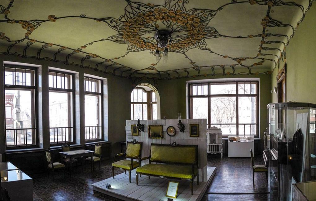Интерьер особняка А. Курлиной в Самаре
