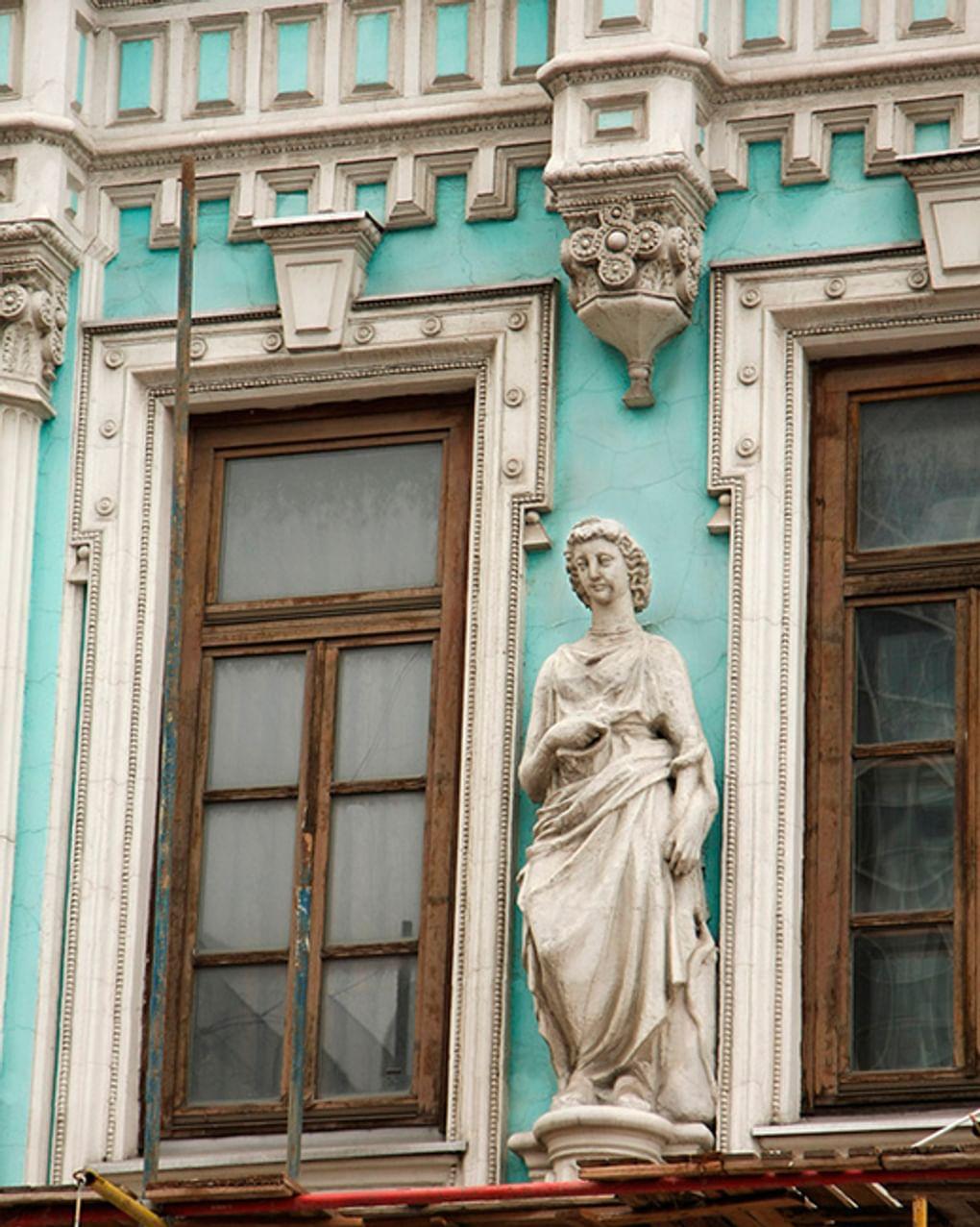 Дом Румянцева-Задунайского до реставрации, Москва. 2013 год. Фотография: Наталья Николаева/ фотобанк «Лори»