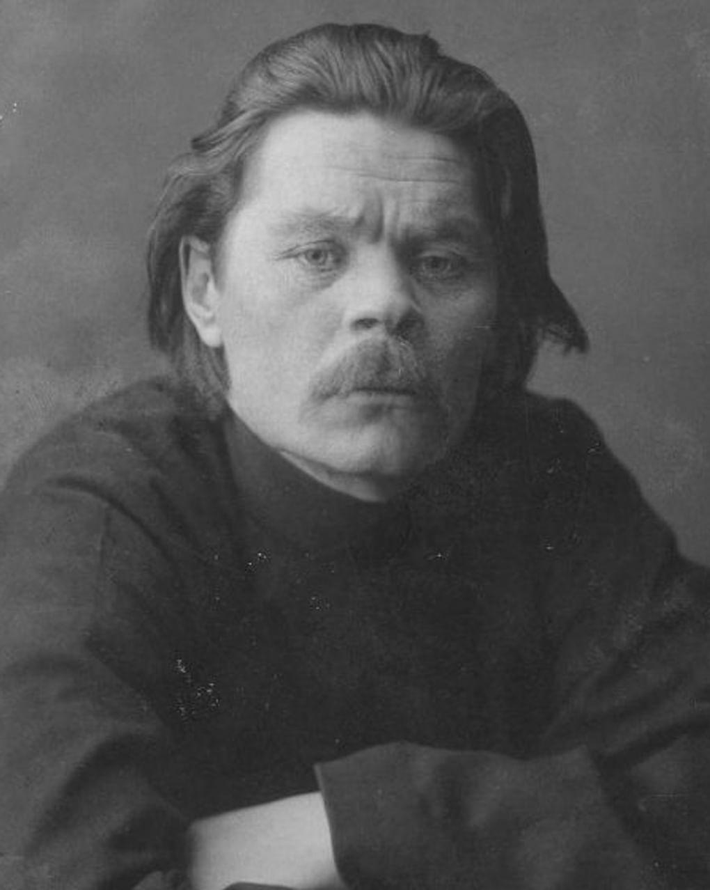 Максим Горький. Начало ХХ века. Фотография: Нижегородский государственный историко-архитектурный музей-заповедник, Нижний Новгород
