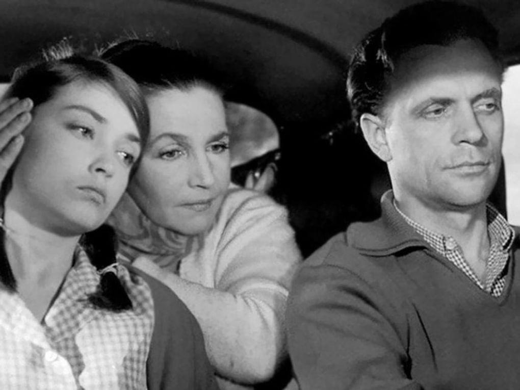 Кадр из художественного фильма Сергея Герасимова «Люди и звери», 1962