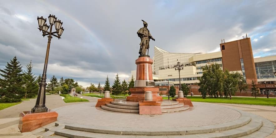 Основное изображение для учреждения Площадь Мира г. Красноярска
