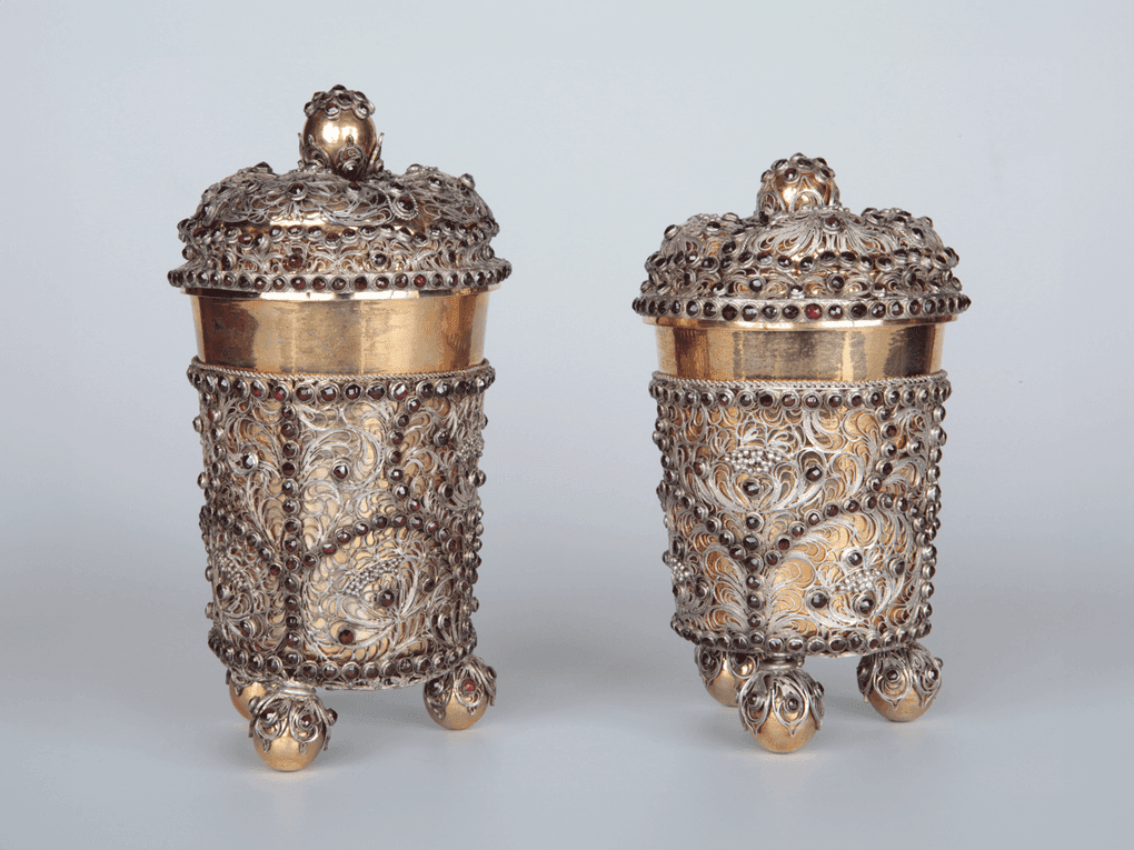 Кубки. Швеция. 1698–1700 гг. Государственный музей-заповедник «Петергоф», Санкт-Петербург