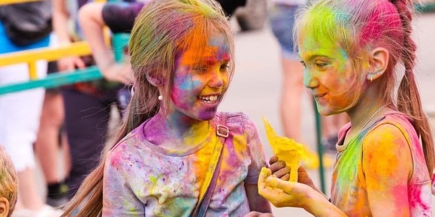 Основное изображение для события Праздник красок для детей «Холи»