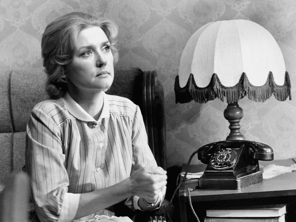Актриса Вера Алентова на съемках художественного фильма Юлия Райзмана «Время желаний». Фотография: Николай Малышев / ТАСС