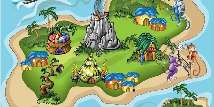 Основное изображение для события Интерактивная программа «Вас ждут приключения на Острове Игр»