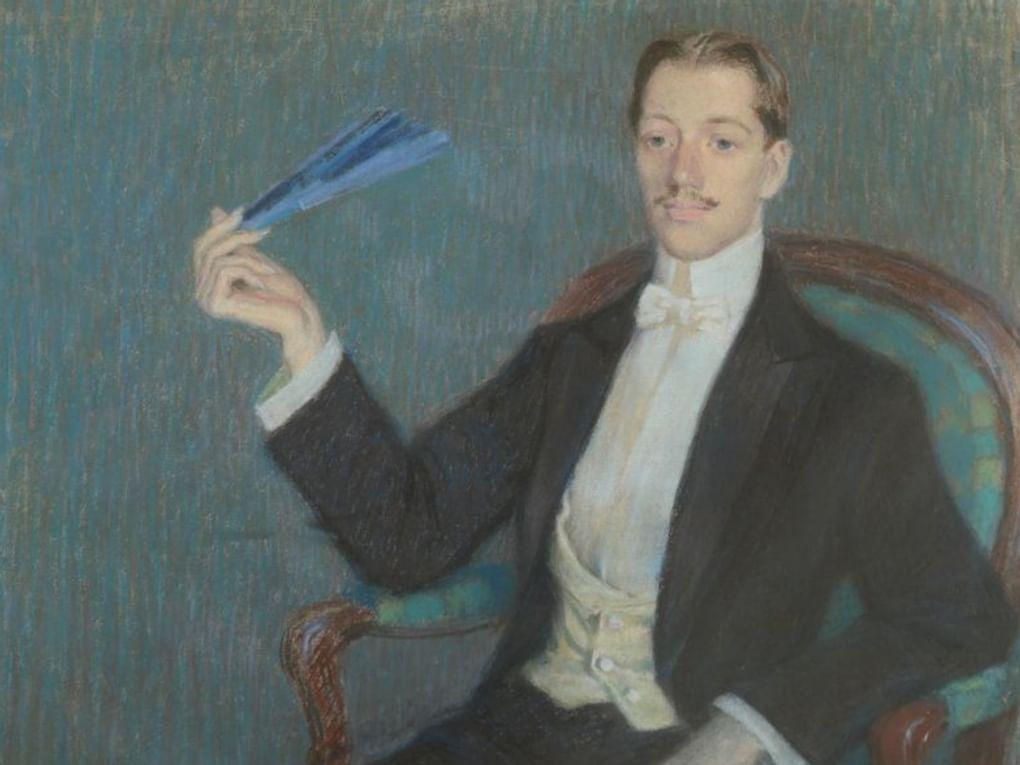 Мстислав Фармаковский. Портрет поэта Николая Гумилева (фрагмент). 1908. Институт русской литературы (Пушкинский Дом) Российской академии наук, Санкт-Петербург