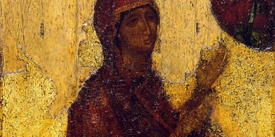 Основное изображение для события Выставка «Икона XII века «Богоматерь Боголюбская». Новое обретение»