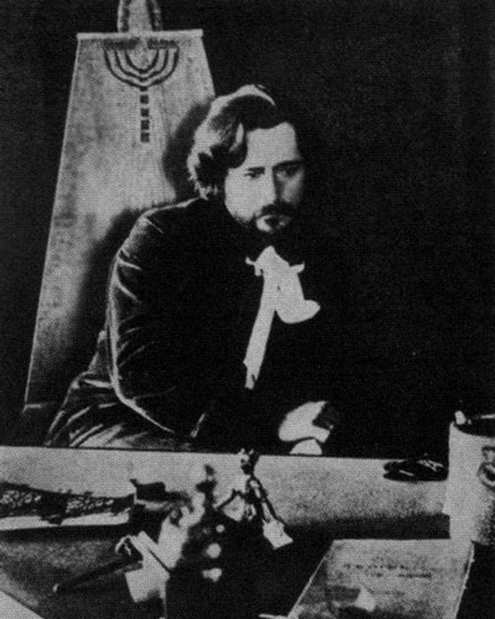 Леонид Андреев. 1910-е. Иллюстрация к книге Натальи Скороход «Леонид Андреев» (из серии «Жизнь замечательных людей»). Москва: Молодая Гвардия, 2013